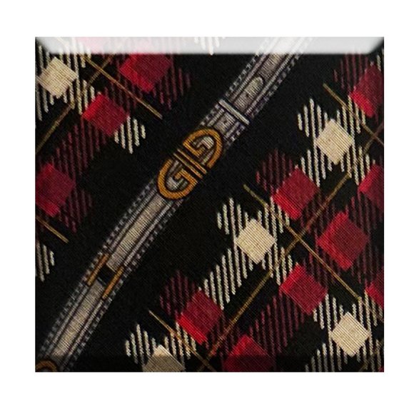 Gucci Vintage Rare 'Plad' Tie - Picture 1 of 2